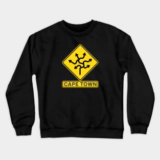 Cape Town Roads Crewneck Sweatshirt